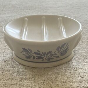 Pfaltzgraff Yorktowne Vintage Stoneware Soap Dish Cottage‎ Core